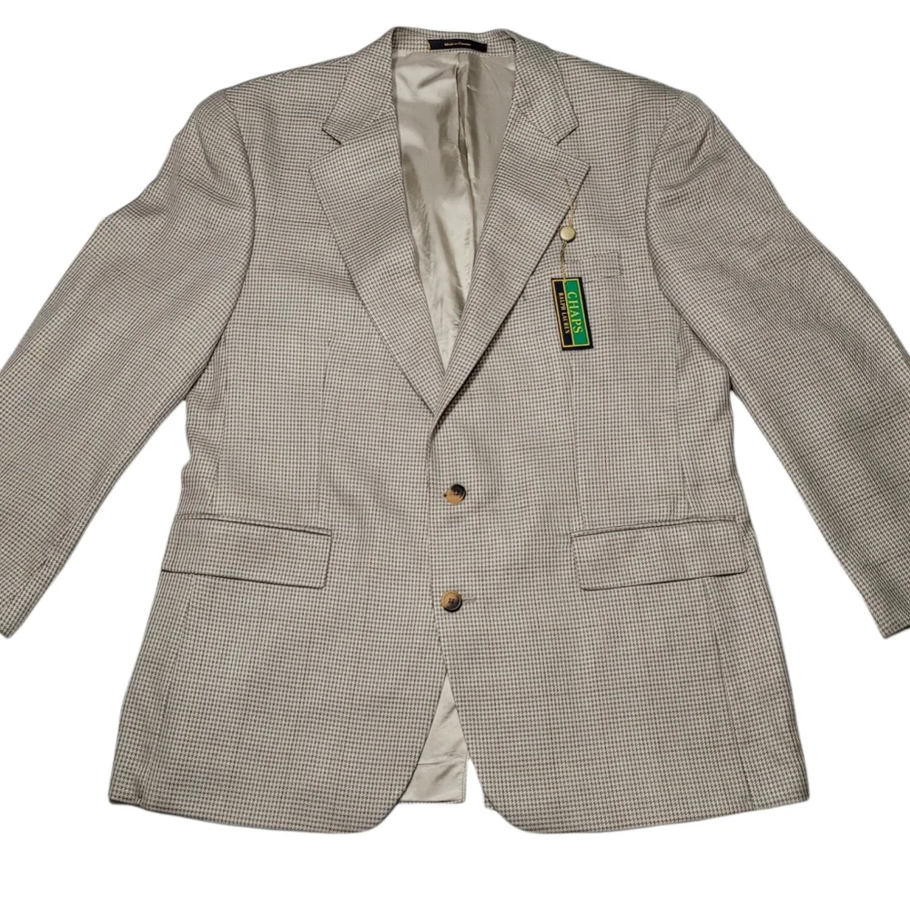 Chaps Two Button Blazer Sz 44 T NWT